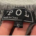 POL Babydoll Grey Mini Dress Photo 3