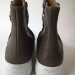 J/SLIDES Tina Platform High Top Sneaker/Boot, Taupe (Size 6.5 M) Gray Photo 7