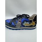 Coach  "Sharky" Shark Fashion Sneaker Runner Shoes Size 6.5 Blue/Grey Rare Womens Photo 15