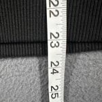 Victoria's Secret  Crew Neck Sweatshirt Womens Large Black VS Logo Embossed LS Photo 6