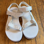 Teva Shoes Womens Size 7 White Original Universal Sandals Hook & Loop 1003987 Photo 0
