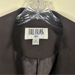 Bill Blass Vintage  Women’s Suit Jacket Sz 12 Dark Academia Minimalism 90’s Brown Photo 2