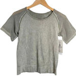 Nine West Active Wear Womens Short Sleeve Top Green Breathable Size S/M NWT Photo 0