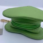 BP Nordstrom coin pouch/ headphone case holder heart shape bright green Photo 3
