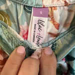 Lilac and London Floral Pajama Set in Light Blue Photo 4