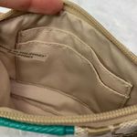 Coach  Green Khaki Signature Canvas Wristlet Photo 5