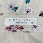 Final Touch Size Medium Button Down Floral Midi Skirt Photo 9