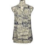 Loveappella  SMALL Agather Printed Halter Knit Top - Stitch Fix Patterned Blouse Photo 3