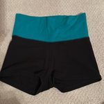 Aerie  fold down black yoga shorts Photo 0
