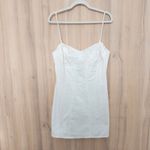 ASTR The Label Womens Vietta Mini Dress Size XL Off White Milkmaid Bustier Y2K Photo 1