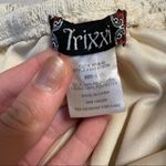 Trixxi white lace strapless dress high low style boho beach ivory small Photo 2