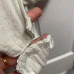 Guess π 2 For $10 Los Angeles White/Cream Chiffon Bodysuit Size Small Photo 2