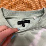 LA Hearts Cropped Tye Dye Crewneck Photo 1