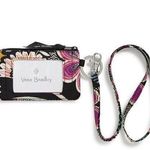 Vera Bradley Zip ID & Lanyard in Kauai Floral NWT Photo 0
