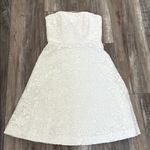Lilly Pulitzer  Sienna white lace strapless dress Photo 1