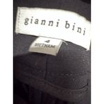 Gianni Bini Size 4 Straight Leg Ankle Trouser Pants Solid Black Women's Work Photo 3