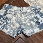1st Kiss Denim Floral Distressed Short Photo 3