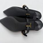 Cosy Island EternalPace Removable Strap Pointed Toe Heeled Pumps Black Elegant 9 Photo 7