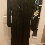 Laurence Kazar 100% SILK AND FULL SEQUIN AND BEADED DRESS SIZE M Photo 7