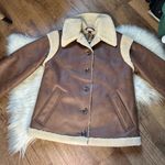 LPA  Bona Sherpa Jacket In Burnished Brown Photo 9