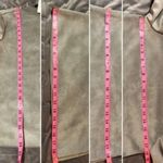 Catherine Malandrino Soft Faux Suede Leather Faux Fur Cuff Long Sleeve Top Grey Photo 8