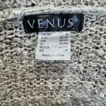 Venus  Black and Gray Geometric Cardigan Photo 5