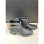 Chooka Womens Black Ankle Rain Boots Shoes Size 9 SKU 6448 Photo 2