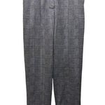 Jason Wu Collective Womens Plaid Trousers Size 12 Black & White Photo 0