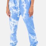 Adika Blue Tie Dye Sweatpants Photo 0