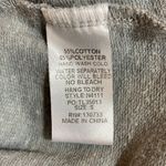 Umgee Gray T-Shirt Dress with Embroidered Multicolored Flowers Size Small Photo 11