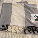 Green Bay Packers Plaid Blanket it’s big one length 70” by 60” BNWOT Gray Photo 1