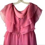 Vintage Formal‎ Dress Pink Size L Photo 4