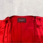 Reformation  100% Silk Red Wrap Mini Dress Photo 4