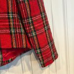 Charter Club Red Plaid Jacket Size 6 Photo 4