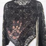 Nasty Gal Lace & Tassel Body Suit Photo 2