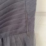 Jenny Yoo  Annabelle Tulle Strapless Sweetheart Grey Bridesmaid Dress Photo 6