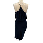 MISA Los Angeles Domino Navy Blue Ruched Sleeveless Mini Dress Size XS Photo 8