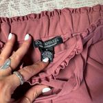 Mauve Ankle Cut Dress Pants Pink Photo 2