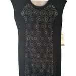 NWT Krimson Klover Title Nine Laser Cut Dress W15 Black Size M Photo 0