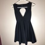 Forever 21  dress black A-line skater style dress size small twirling dress​​ Photo 3
