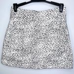 Urban Outfitters White Black Polka Dot Dalmatian Spotted Mini Pencil Skirt Small Photo 7