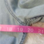 American Eagle  Outfitters Sky Blue light denim slim fit button down Sz Medium Photo 7