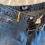 Embellished Blue Jeans with Gold Accents Size 2 Photo 5