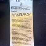 Gap  Dress 16 Navy Blue White Polka Dots Fit & Flare Short Cap Sleeve Flounce Hem Photo 3