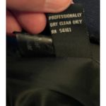 Jones New York Collection Coat Womens 10 Black Wool Cashmere Blend Classic Lined Photo 9