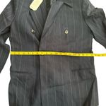 Doen heirloom Danton Navy Pinstripe Blazer NEW Blue Size M Photo 10