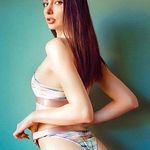 JYORK The Label Jonny Velvet Solana Multicolor Print Bikini Swim Bottom Large Photo 1