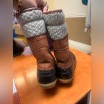 Lane Bryant 9W Snow boots Duck boot knit cuff faux suede waterproof outdoor Photo 2