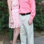 Chelsea and Violet Peach lace dress Photo 0