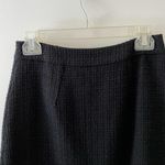 Kate Spade Textured Black Bow Back Mini Skirt Photo 4
